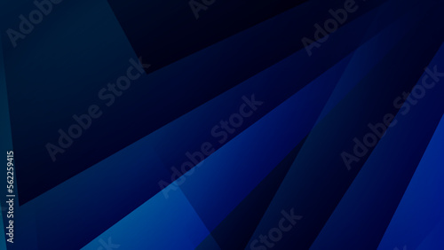 Abstract design with 3d blue geometric background. Blue banner background. Vector abstract graphic design banner pattern background template.