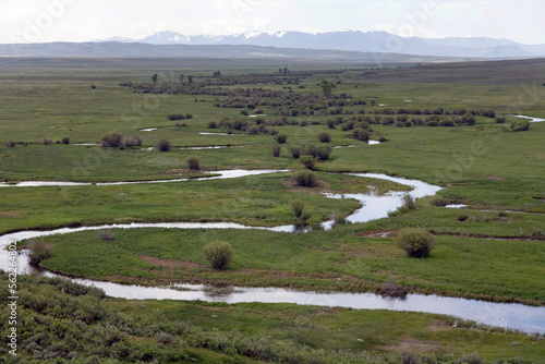 The Arapaho National Wildlife Refuge near Walden, Colorado. photo