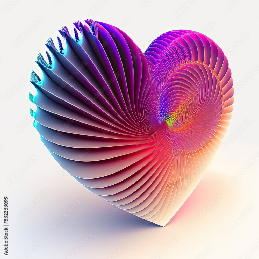Fibonacci Valentine's Day Heart Fibonacci Valentine's Day Heart