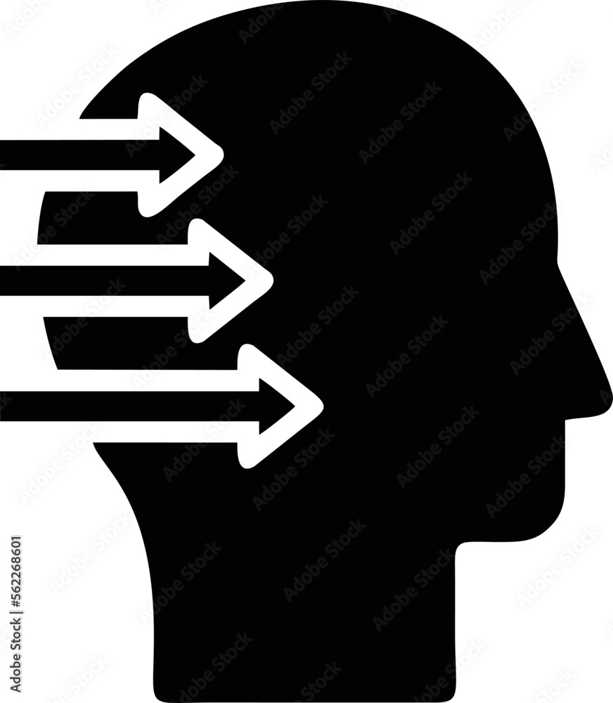 Idea icon symbol in black, creative inovation bulb symbol vector image Idea icon symbol in black, creative inovation bulb symbol vector image