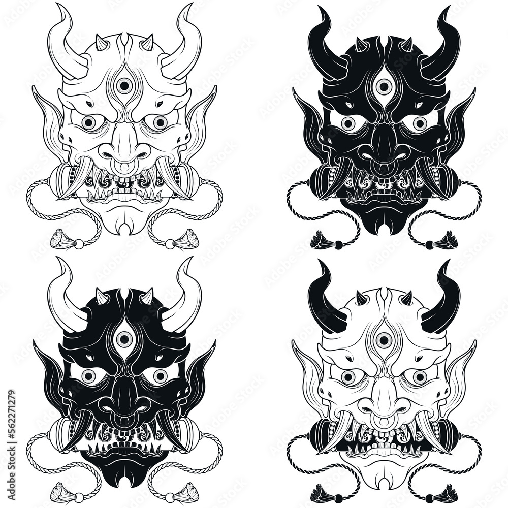 Oni Japanese Demon Skin Oni Japanese Demon Skin