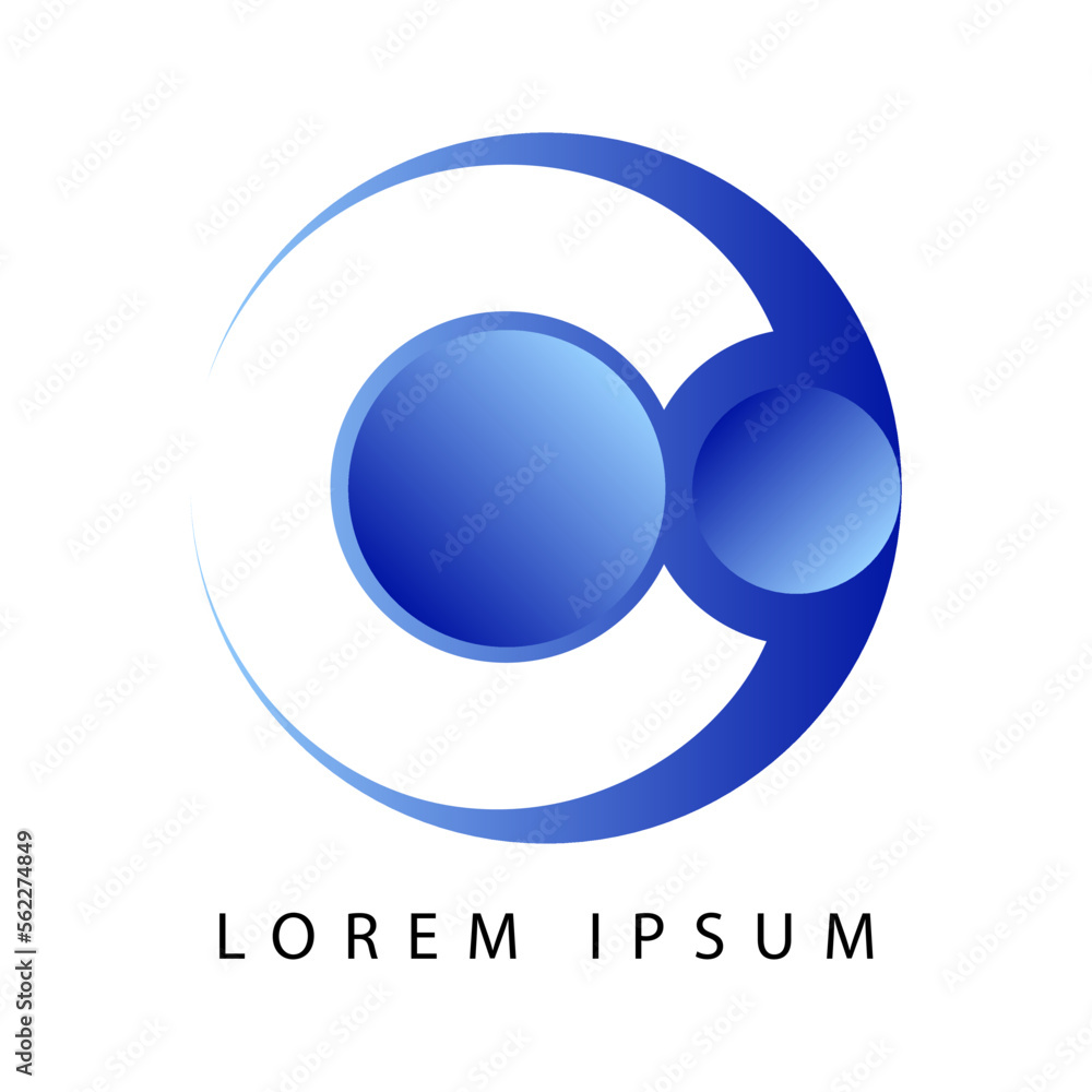 company logo design template of letter c or o company logo design template of letter c or o