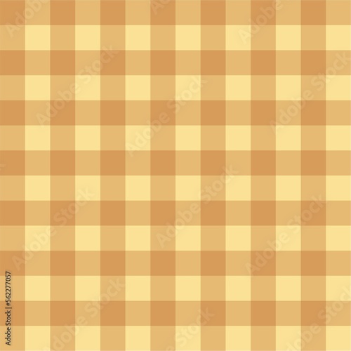 cute pastel brown gingham seamless pattern vector illustration suitable for fabric, home decor, wallpaper 
