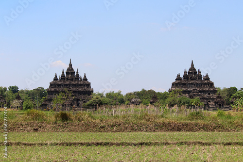 Plaosan twin Buddhist temples in Java. Taken July 2022.