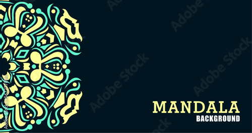 vector mandala design, for your various types of advertising needs, suitable for business card designs, banners, websites, etc. high resolution EPS file format