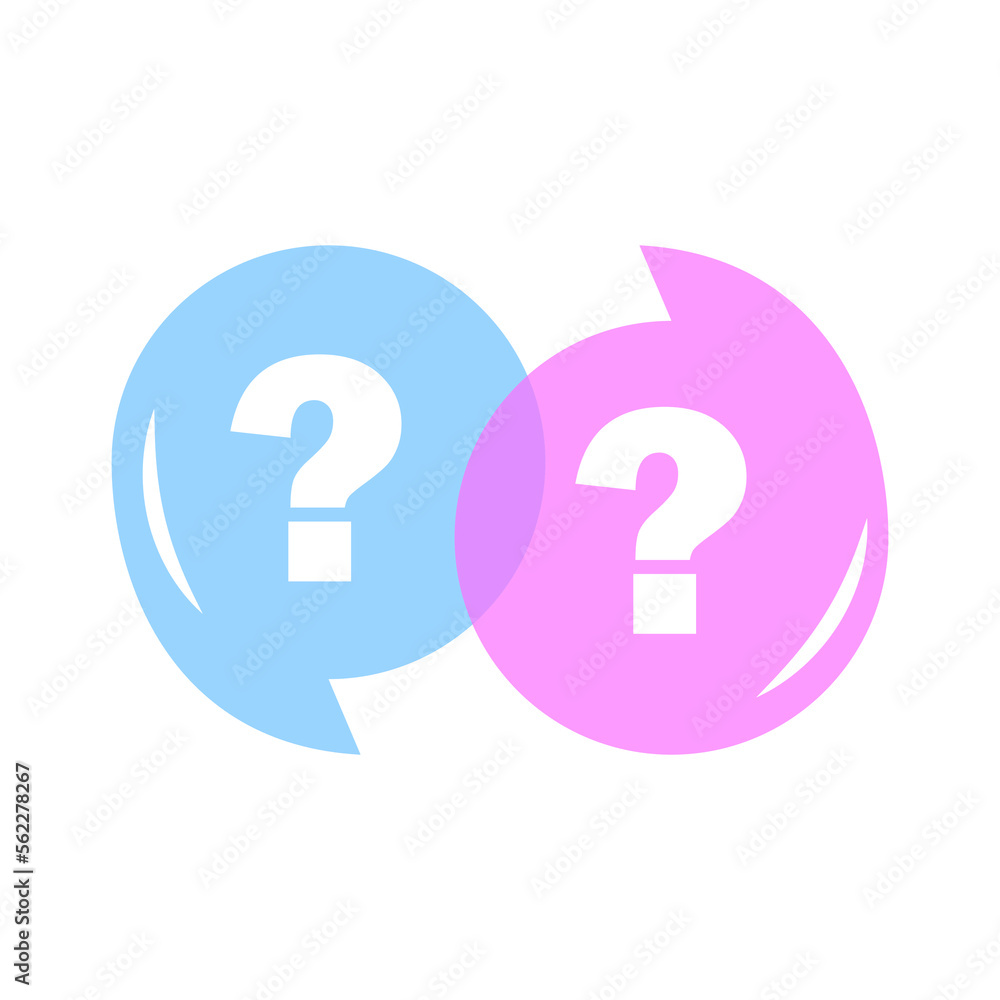 Message question mark. Quiz message. Answer question sign. Vector illustration. Message question mark. Quiz message. Answer question sign. Vector illustration.