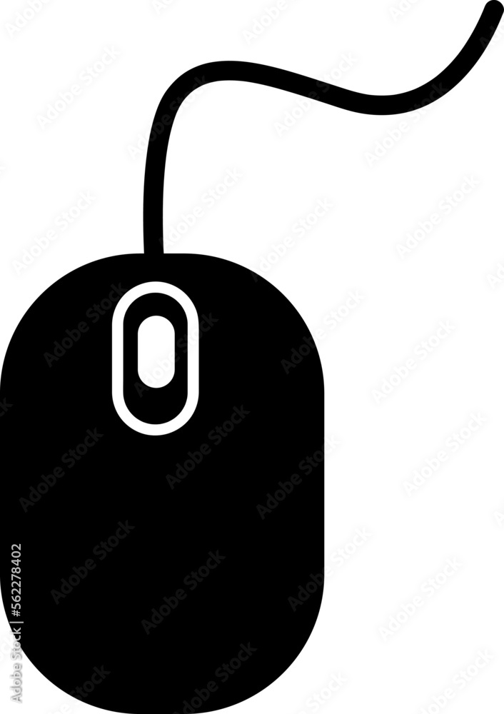 Computer mouse icon trendy style on white background..eps Computer mouse icon trendy style on white background..eps