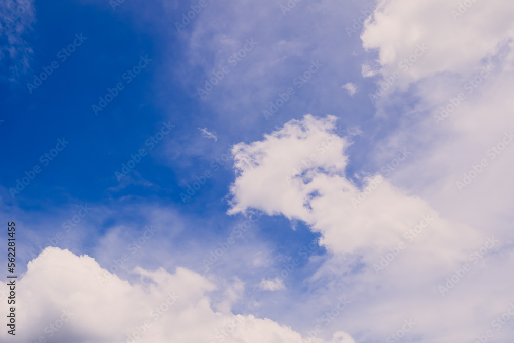 Blue sky background with white clouds for the holidays. Blue sky background with white clouds for the holidays.