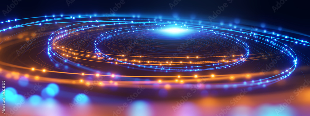 defocused image of fiber optics lights abstract background defocused image of fiber optics lights abstract background