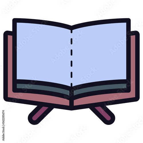 quran recital illustration