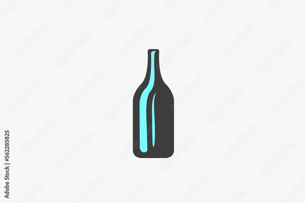 Illustration vector graphic of bottle Illustration vector graphic of bottle