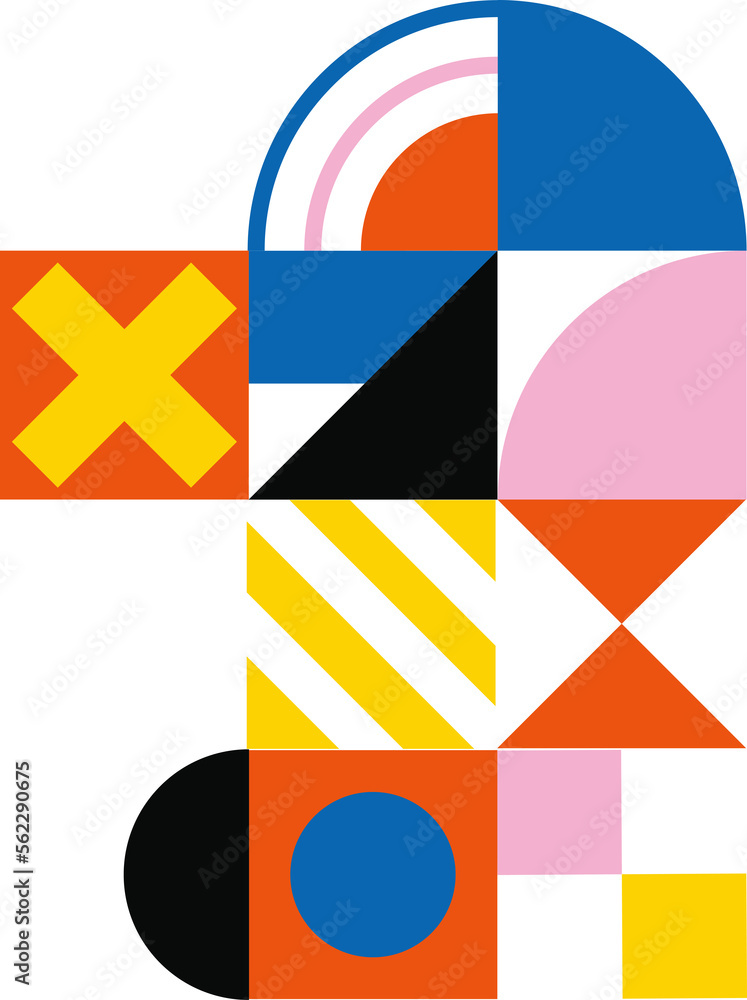 Geometric shape pattern Geometric shape pattern