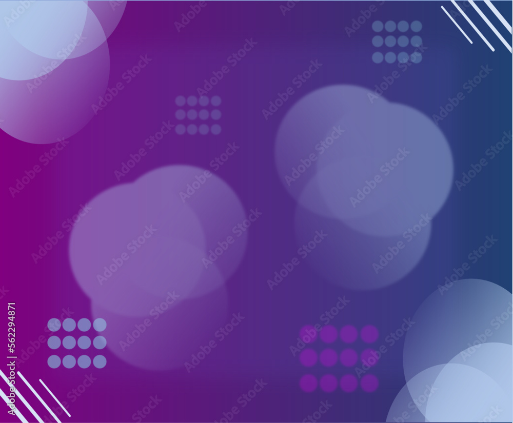purple background of abstract shades with the addition of circles