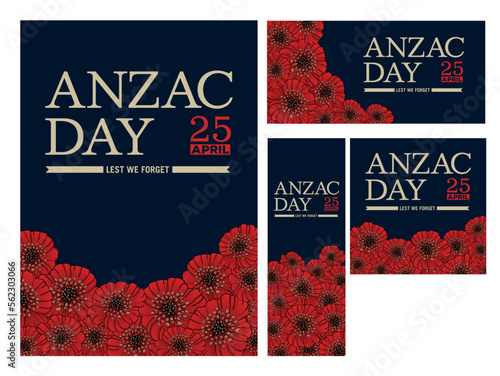 ANZAC Australia New Zealand Army Corps 25 April Lest we forget photo