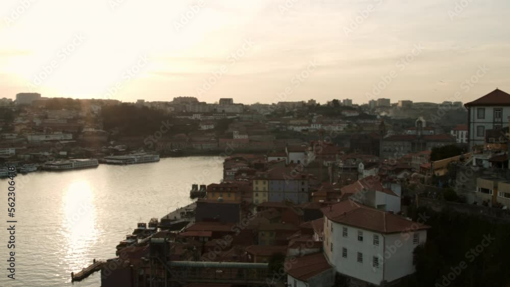 City of Porto Portugal landscape view City of Porto Portugal landscape view