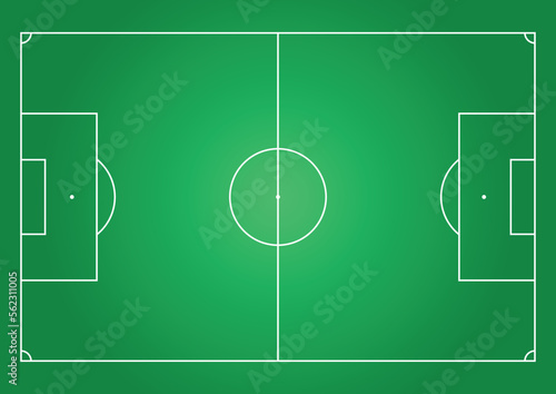 Football soccer field arena