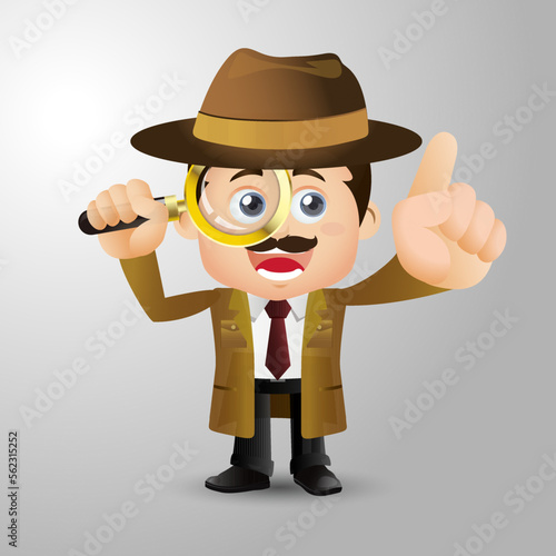People Set - Profession - Detective
