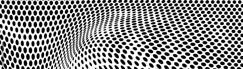 Halftone texture of black dots on a white background Halftone texture of black dots on a white background