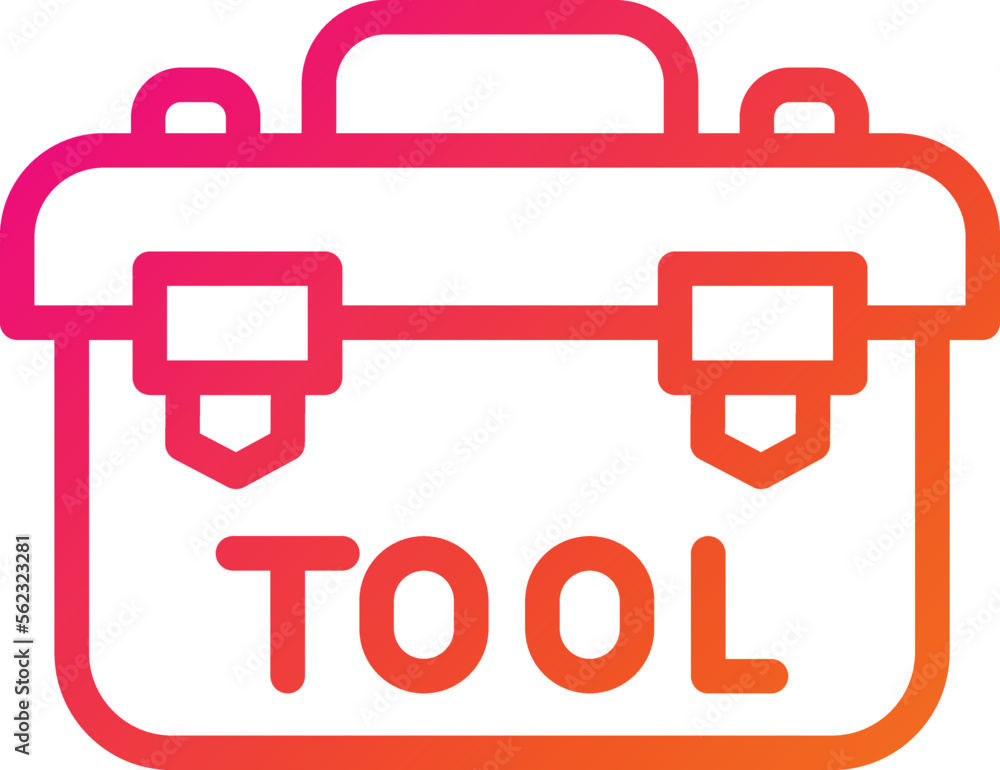 Toolbox Vector Icon Design Illustration Toolbox Vector Icon Design Illustration