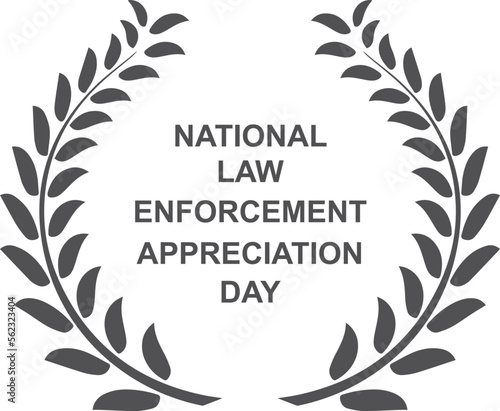 National Law Enforcement Appreciation Day, Law Enforcement Appreciation Day celebrating symbol
