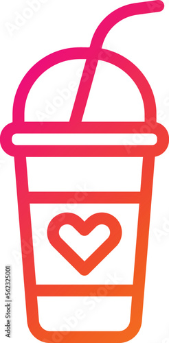 Frappe Vector Icon Design Illustration