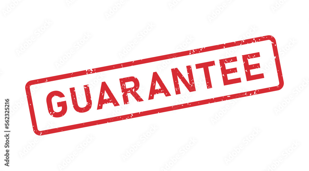 Grunge Guarantee word rubber stamp. Guarantee sign sticker set. Grunge vintage square label. Vector illustration isolated on white background. Grunge Guarantee word rubber stamp. Guarantee sign sticker set. Grunge vintage square label. Vector illustration isolated on white background.