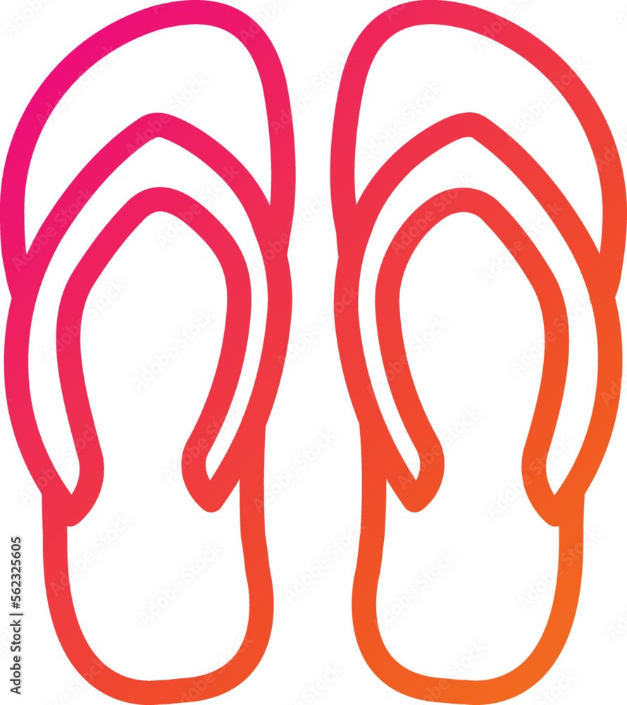 Slipper Vector Icon Design Illustration Slipper Vector Icon Design Illustration