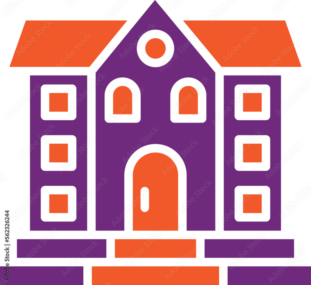 Mansion Vector Icon Design Illustration Mansion Vector Icon Design Illustration