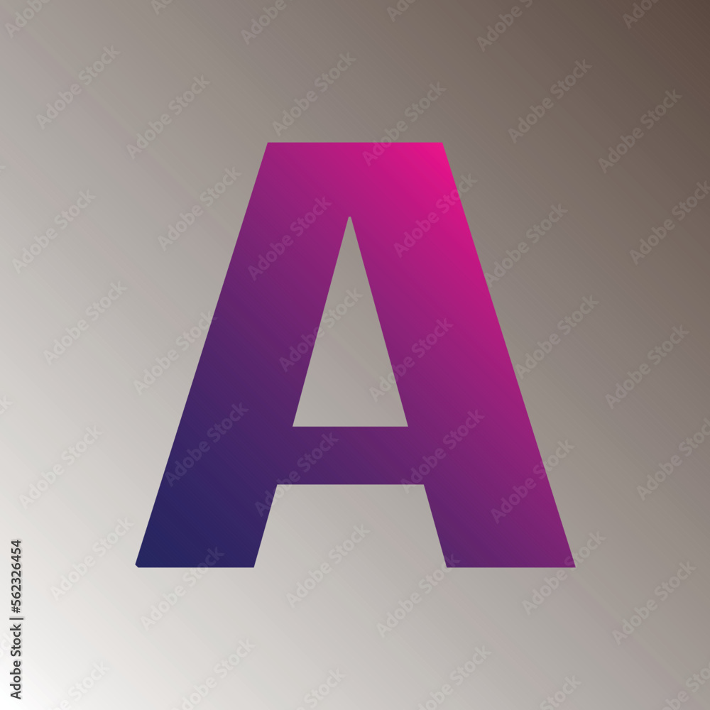 A text gradient color letter mark logo template vector design. colorful logotype A capital letter. Alphabet A letter t-shirt design. A text gradient color letter mark logo template vector design. colorful logotype A capital letter. Alphabet A letter t-shirt design.