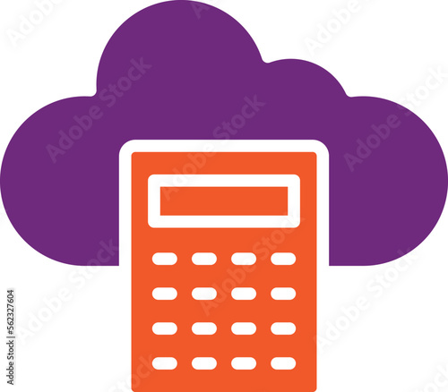 Calculator Vector Icon Design Illustration