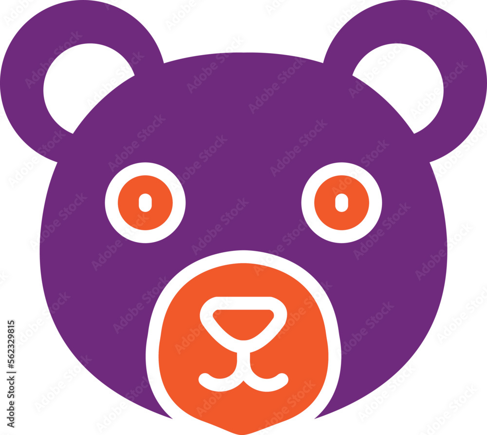 Bear Vector Icon Design Illustration Bear Vector Icon Design Illustration