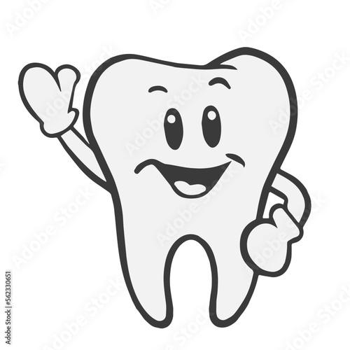 Tooth Mascot
