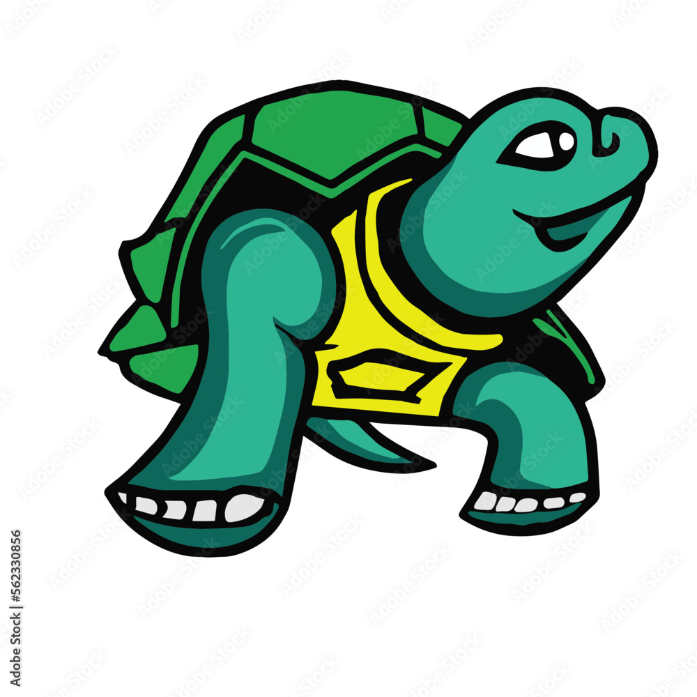 Fototapeta premium Turtle Mascot