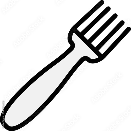 Fork Vector Icon Design Illustration