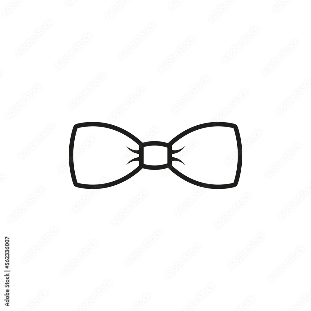 bow tie icon vector illustration symbol bow tie icon vector illustration symbol