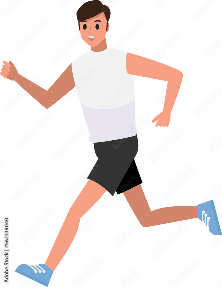 Fitness and exercise , Vector Cartoon Character set Fitness and exercise , Vector Cartoon Character set