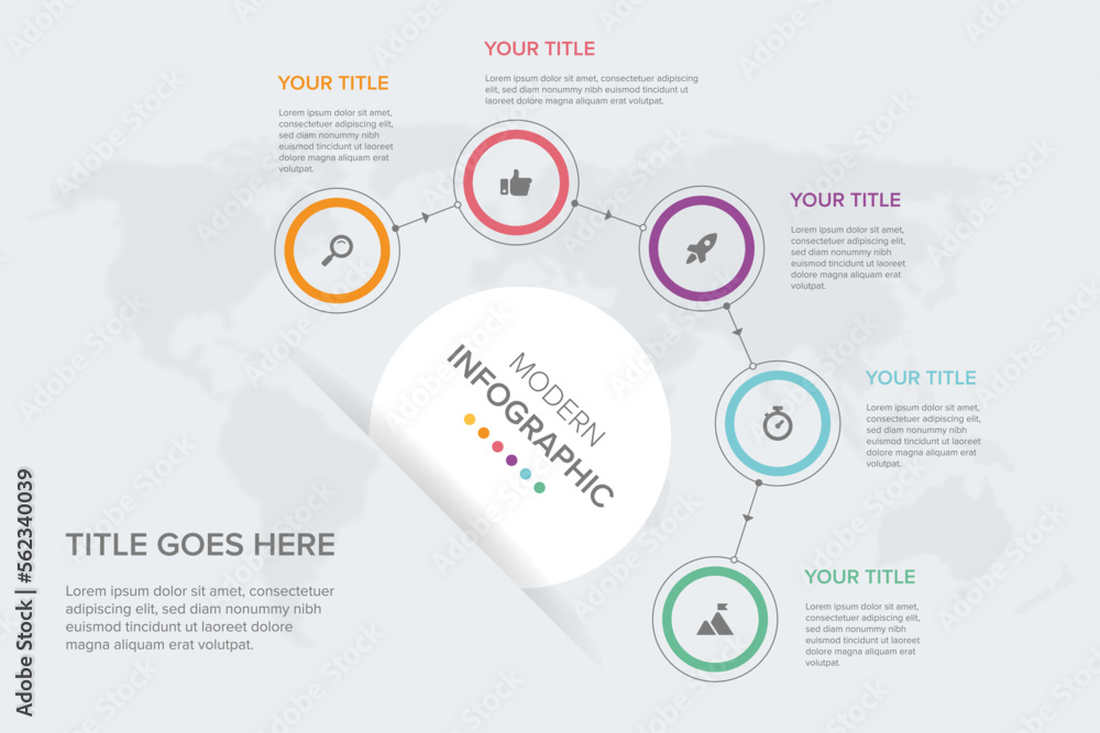 Creative concept for infographic element vector 5 options, steps, list, process. Abstract elements of graph, diagram with steps, options, parts or processes, timeline infographics, workflow or chart. Creative concept for infographic element vector 5 options, steps, list, process. Abstract elements of graph, diagram with steps, options, parts or processes, timeline infographics, workflow or chart.