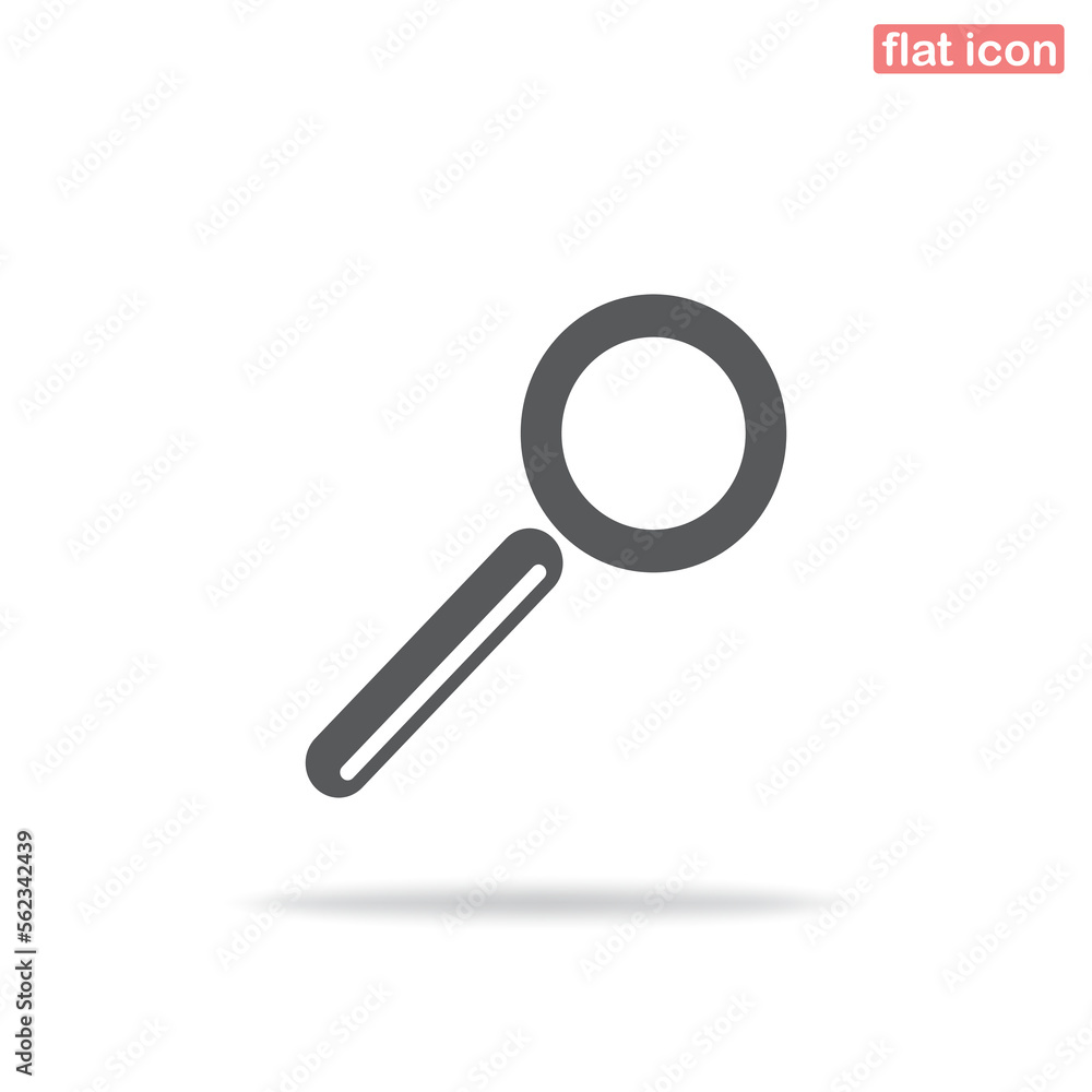 Simple search icon. Minimalism, vector illustration. Silhouette icon.
Simple search icon. Minimalism, vector illustration. Silhouette icon.