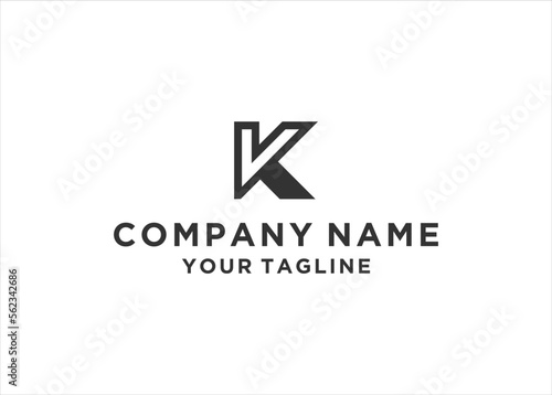 Free Download  initial Letter VK Logo Design Vector - GFXLoad