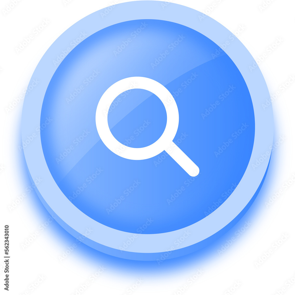 Magnifying glass loupe icon button. Search png icon. Magnifying glass loupe icon button. Search png icon.