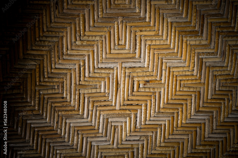 rattan woven pattern dark background rattan woven pattern dark background