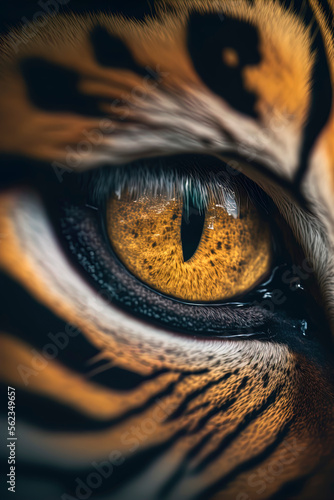 tiger eye, beautiful detailed macro photography of a tiger eye, tiger eye close-up