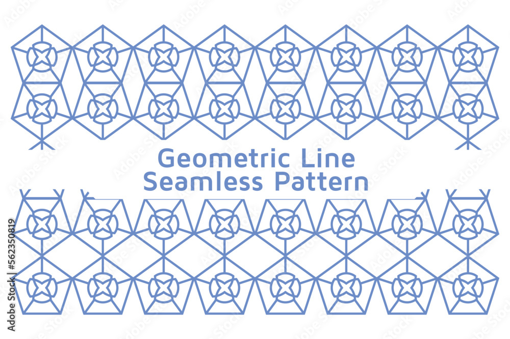 Geometric Line Seamless Pattern Design Background Geometric Line Seamless Pattern Design Background