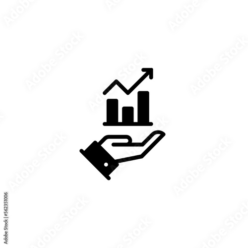 investment growth icon
