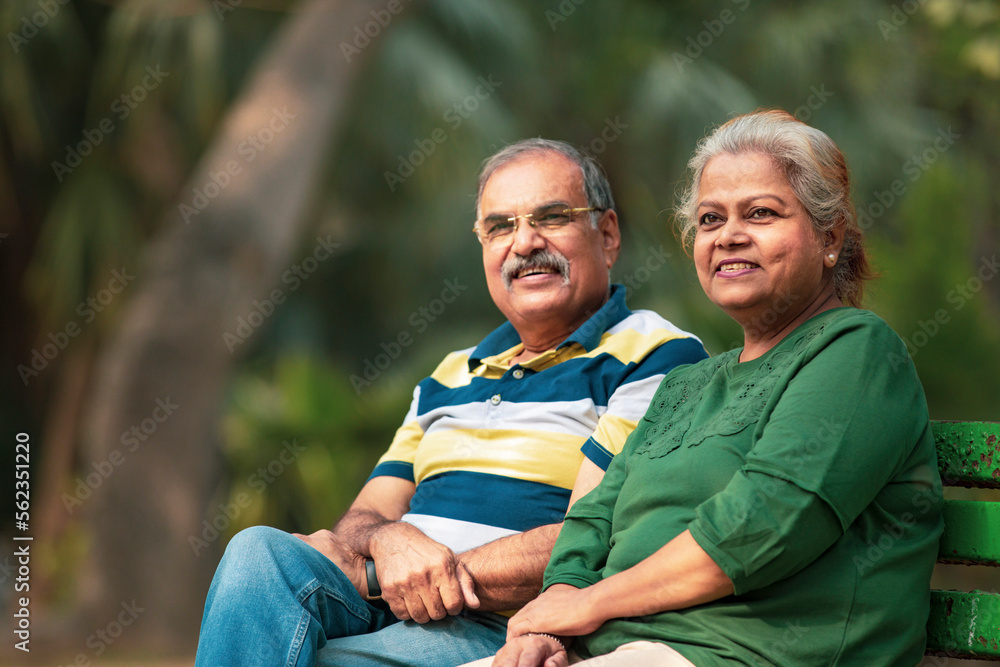 happy Old couple spending time together at park. happy Old couple spending time together at park.