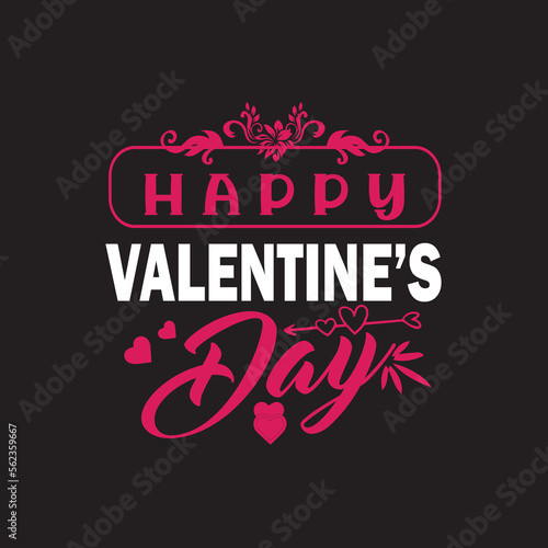 happy valentine's day t- shirt design