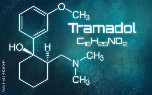 Chemische Formel von Tramadol