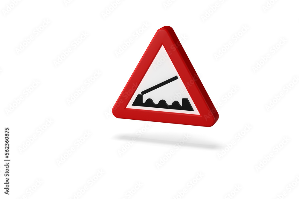 traffic sign, 3d render. mobile bridge. highway traffic code. traffic sign, 3d render. mobile bridge. highway traffic code.