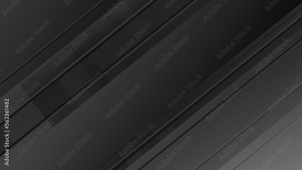 Solid Black Abstract background modern hipster futuristic graphic. Modern minimalistic vector abstract template for business background design. Luxury Vector illustration with stripes for business. Solid Black Abstract background modern hipster futuristic graphic. Modern minimalistic vector abstract template for business background design. Luxury Vector illustration with stripes for business.
