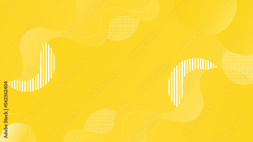 Abstract yellow light and shade creative background. Vector illustration.